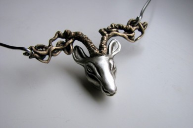 Deer sir necklace